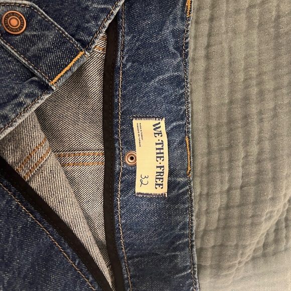 We The Free denim mini skirt size 32 - Picture 5 of 6